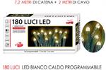 LED 180 LUCI LED BIANCO CALDO