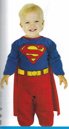 COSTUME SUPERMAN BABY 2-3 ANNI