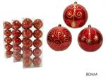 SET 10 PALLE 80MM ROSSO 3 ASS.